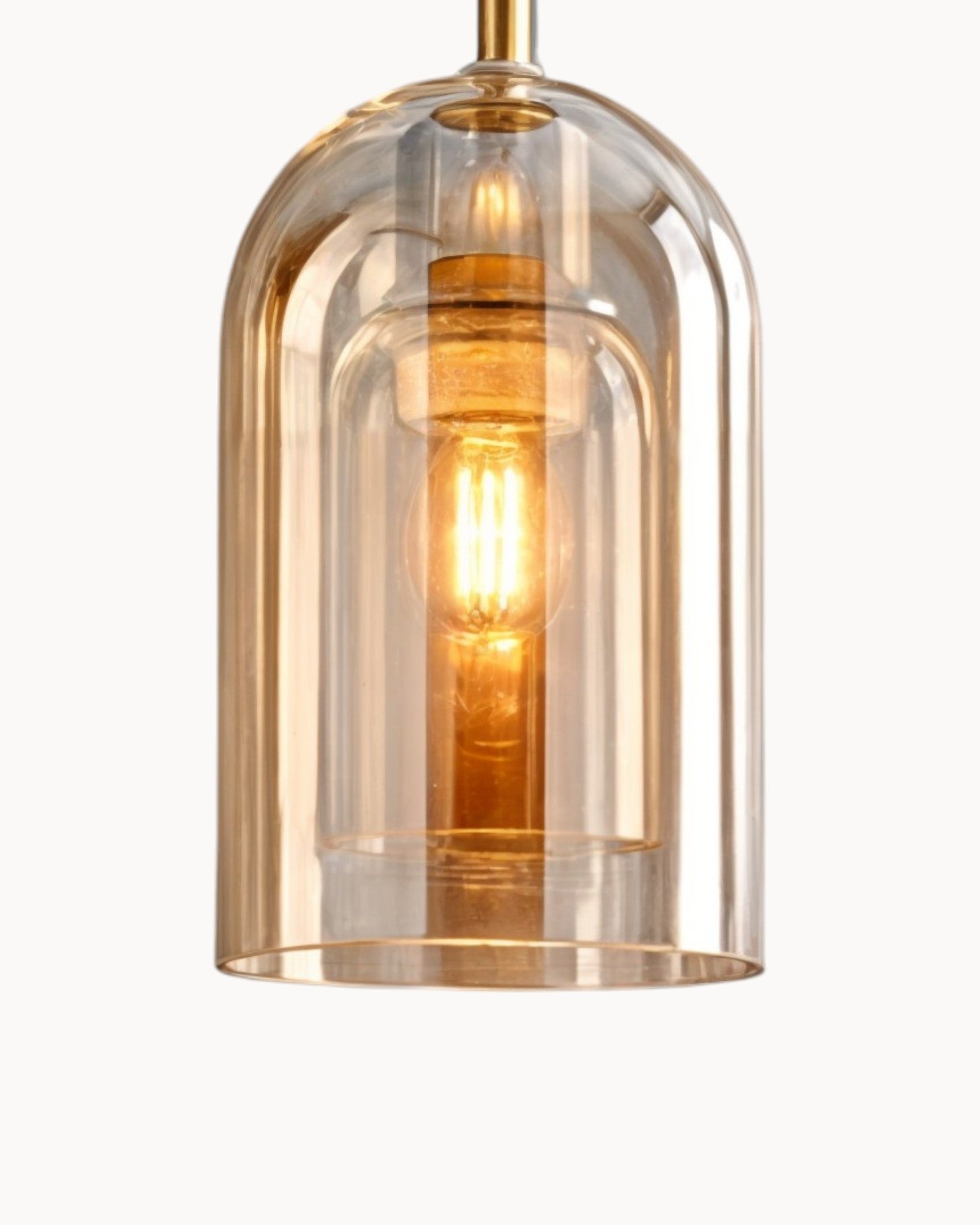 Lys Tidlos | Lustre LED moderne – Ambre, Cuivre, Fer forgé---Nordique Luxe | Lustre LED – Éclat chaleureux – Design scandinave