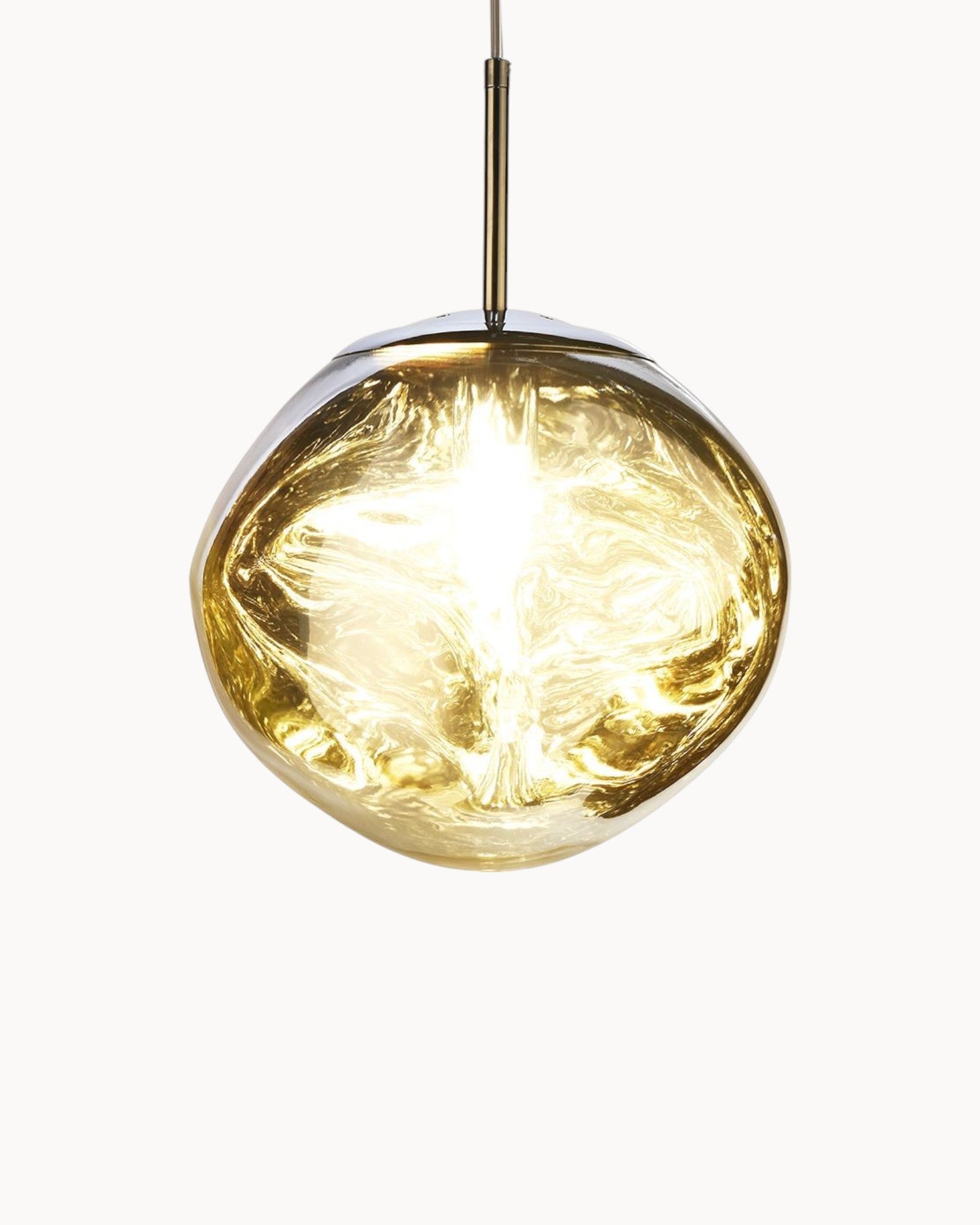 Lys Blå | Suspension LED – Design moderne en acrylique ambre