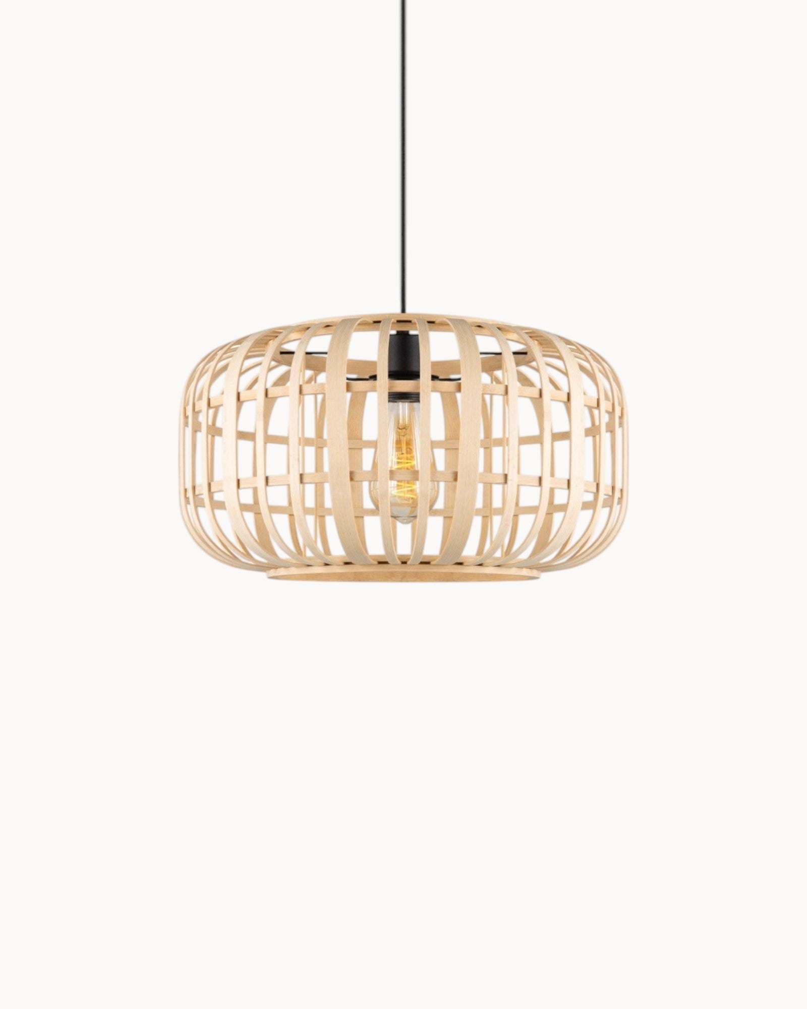 Lumi Kust | Suspension en Bambou – Élégance Bohémienne – 40 x 126 cm