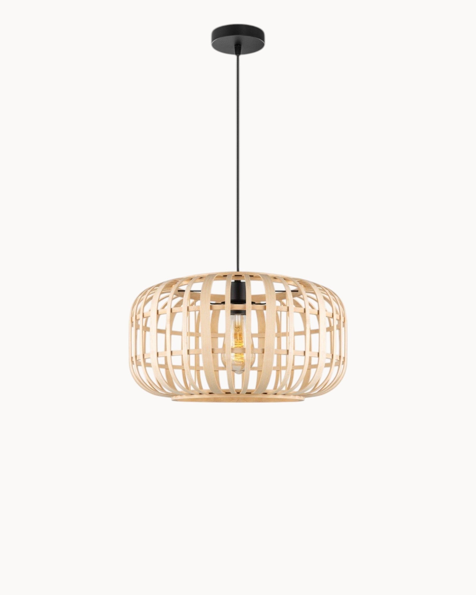 Lumi Kust | Suspension en Bambou – Élégance Bohémienne – 40 x 126 cm