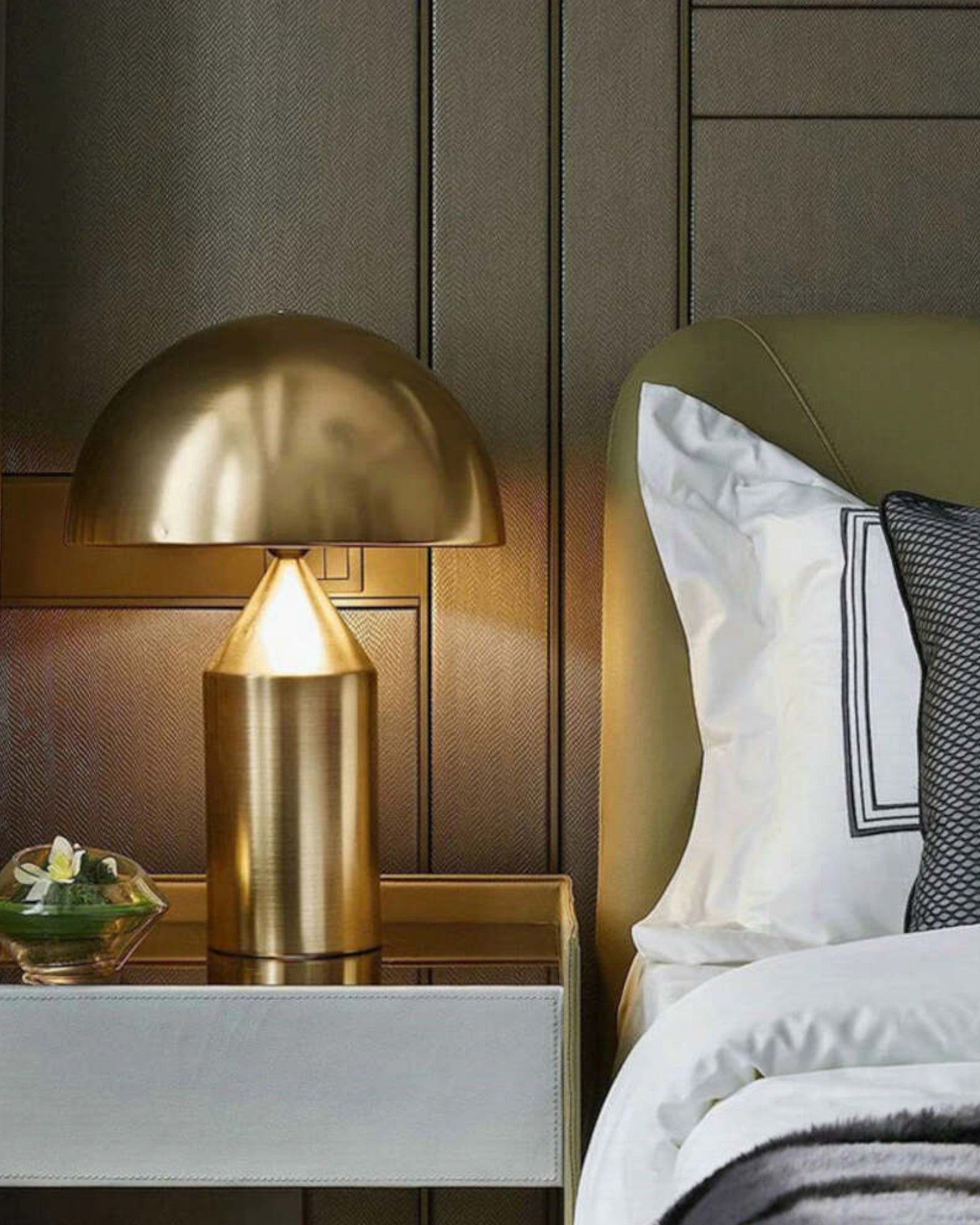 Jardin Ljus | Lampe de Table Moderne – Métal Antirouille – Lumière Neutre