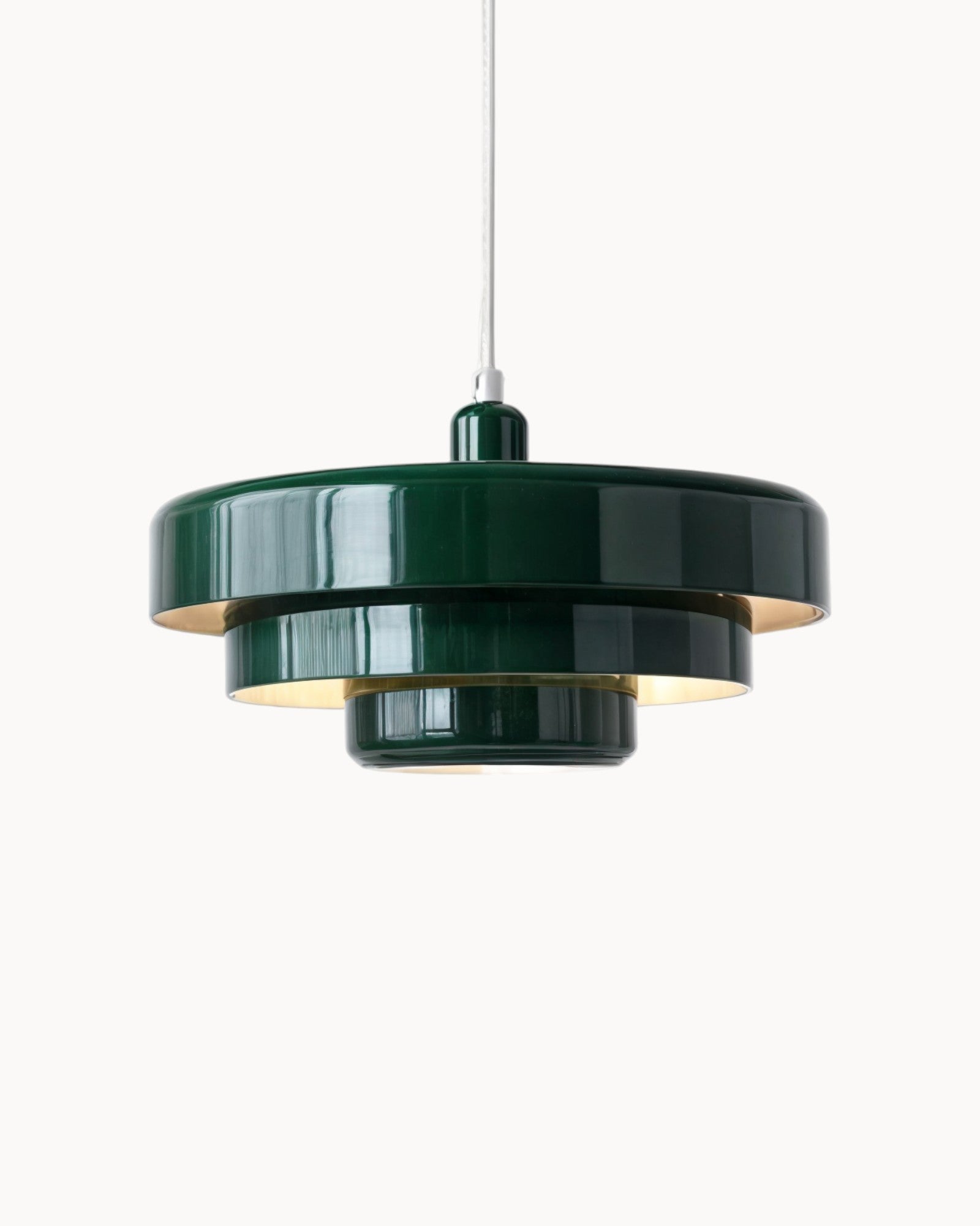 Venige | Suspension Mid-Century – Finition noir-or – Élégance intemporelle
