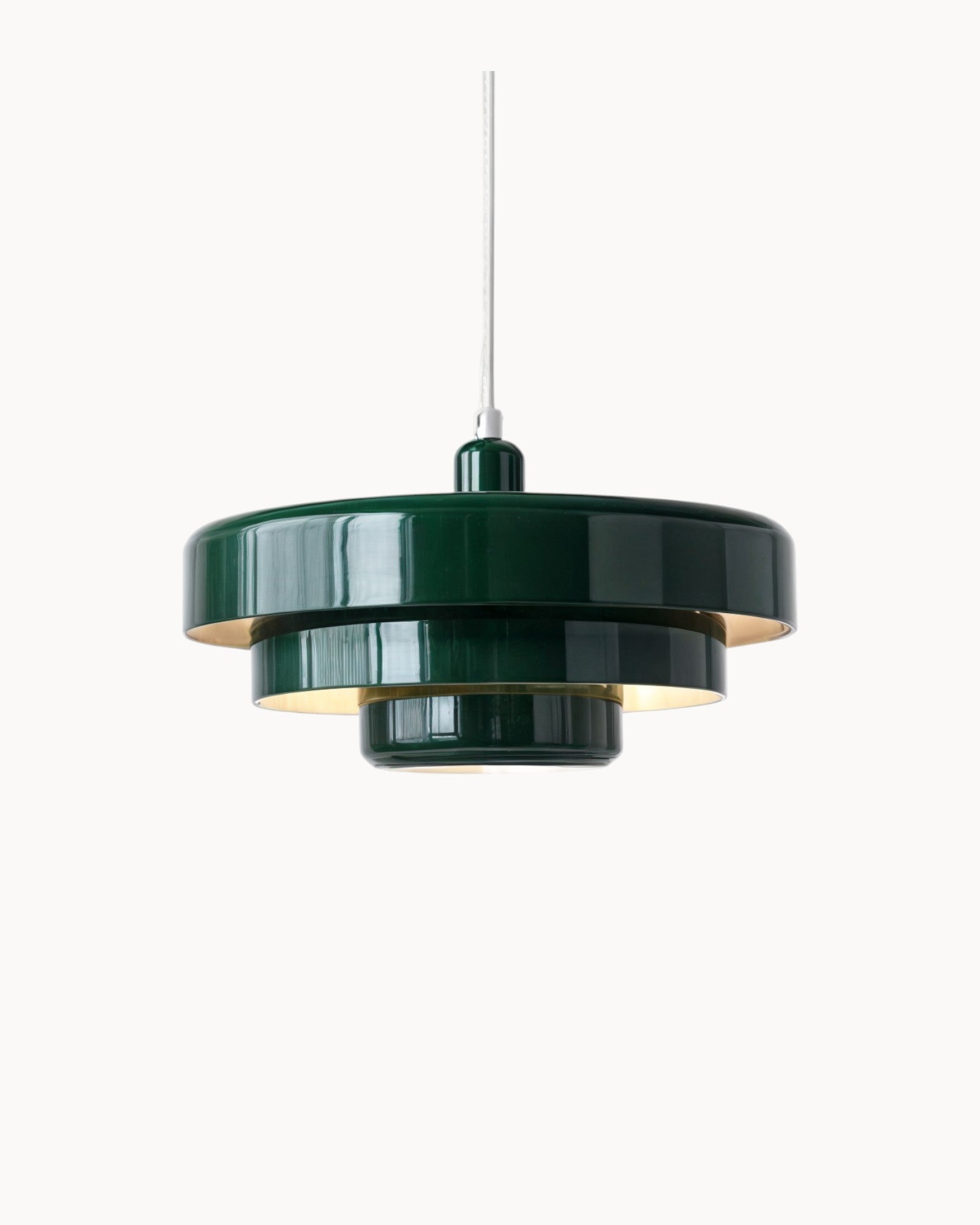 Venige | Suspension Mid-Century – Finition noir-or – Élégance intemporelle
