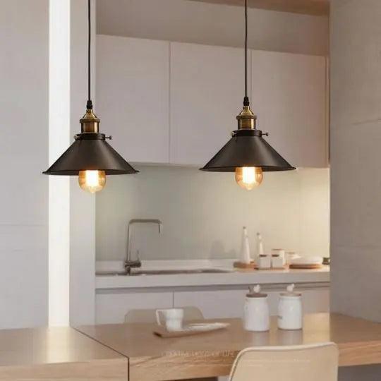 Pur Sol | Suspension moderne – finition noir & or – design scandinave