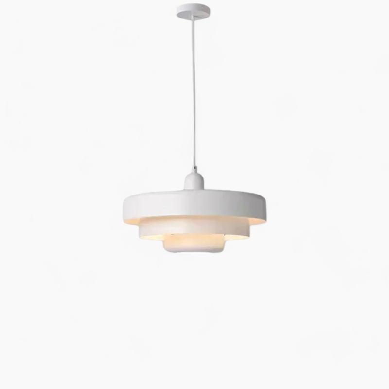 Linrme | Suspension moderne – acier carbone/aluminium – Ø35cm – E27