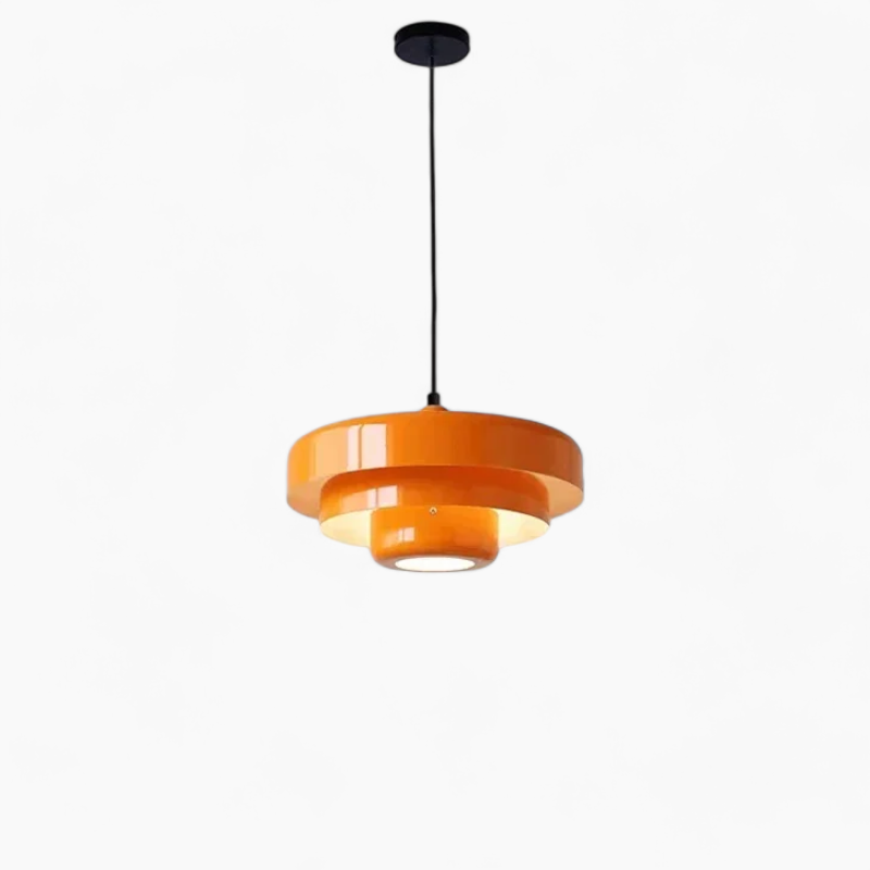 Linrme | Suspension moderne – acier carbone/aluminium – Ø35cm – E27