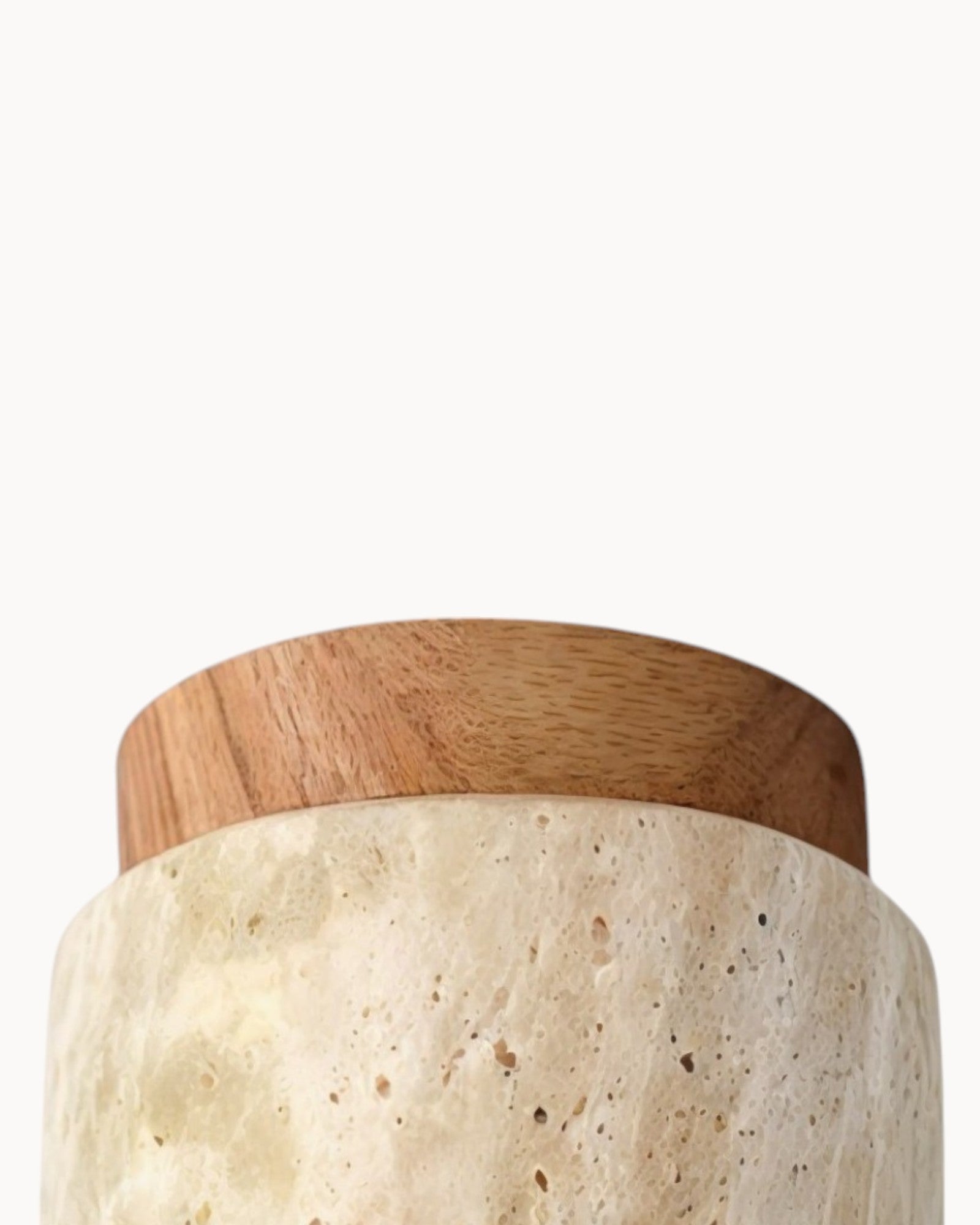 Brume Vind | Plafonnier en bois – style Wabi-Sabi – ambiance chaleureuse