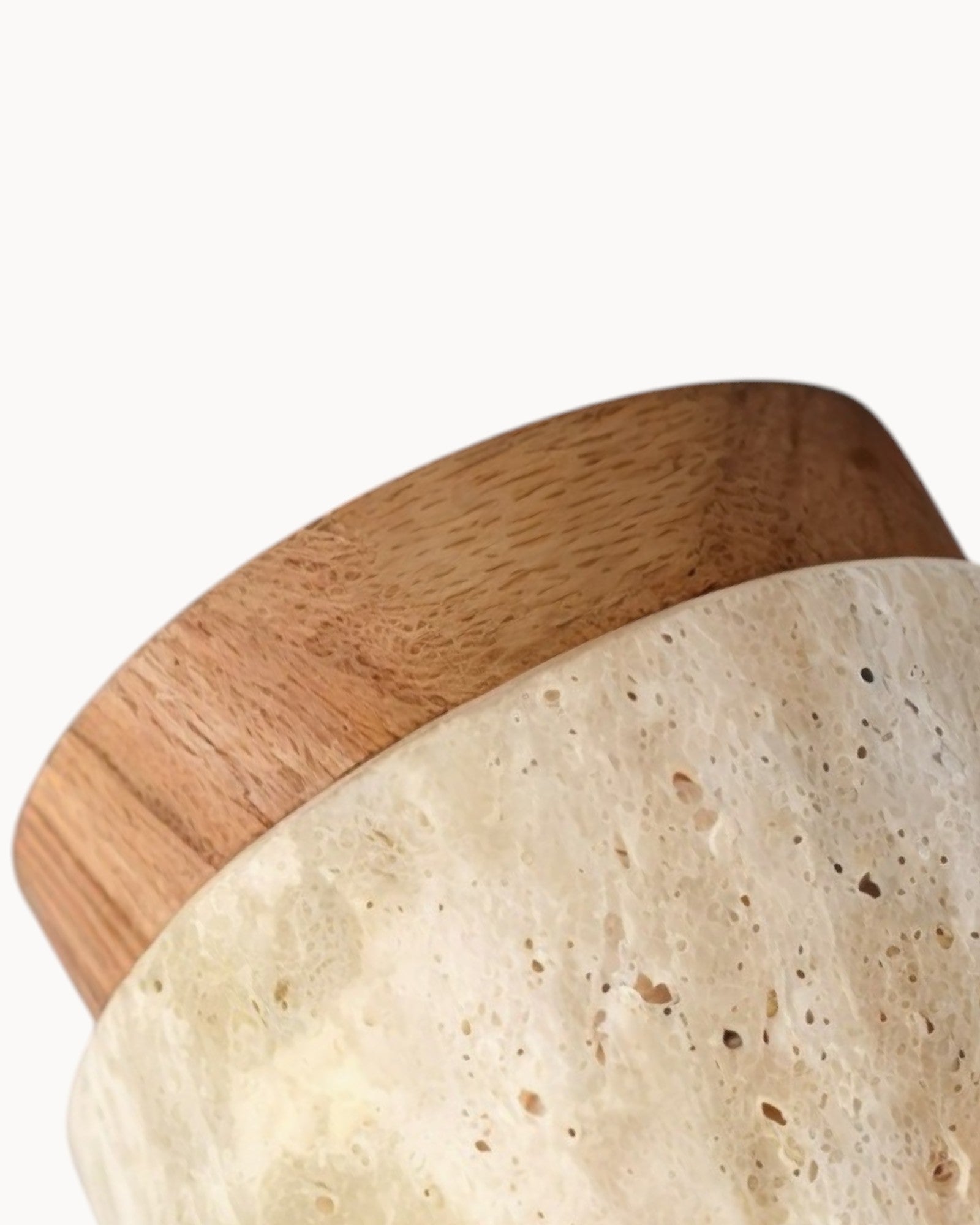 Brume Vind | Plafonnier en bois – style Wabi-Sabi – ambiance chaleureuse