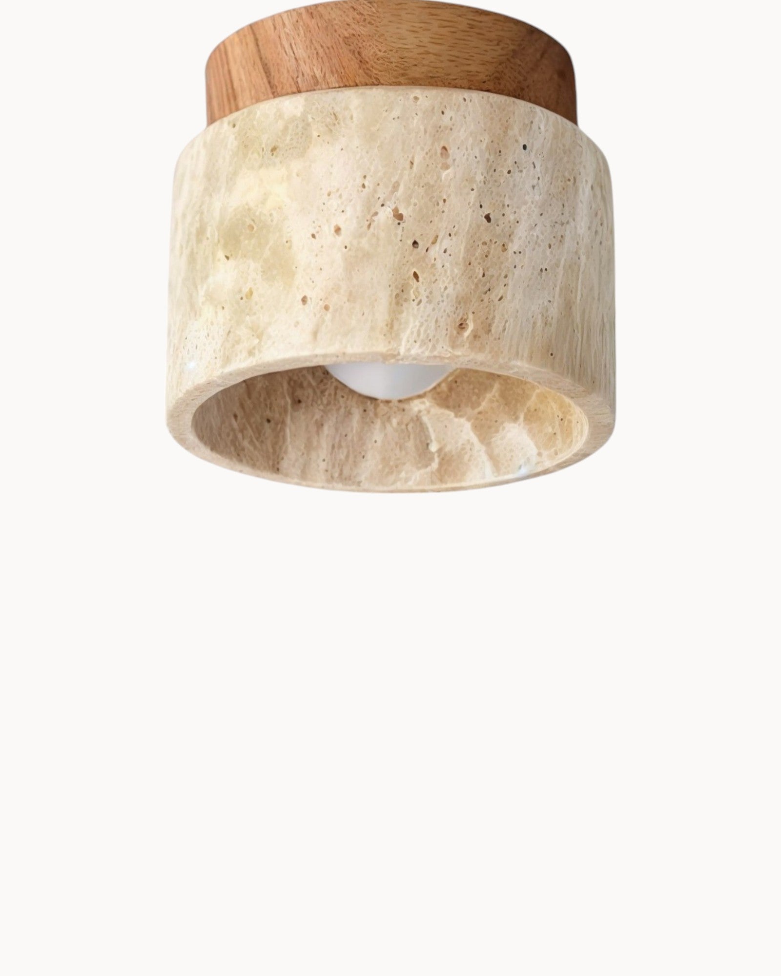 Brume Vind | Plafonnier en bois – style Wabi-Sabi – ambiance chaleureuse