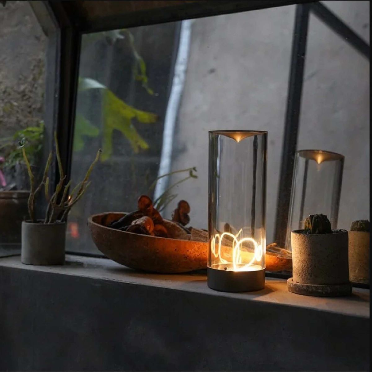 Chinge | Cylindre lumineux magnétique – ambiance élégante – design scandinave