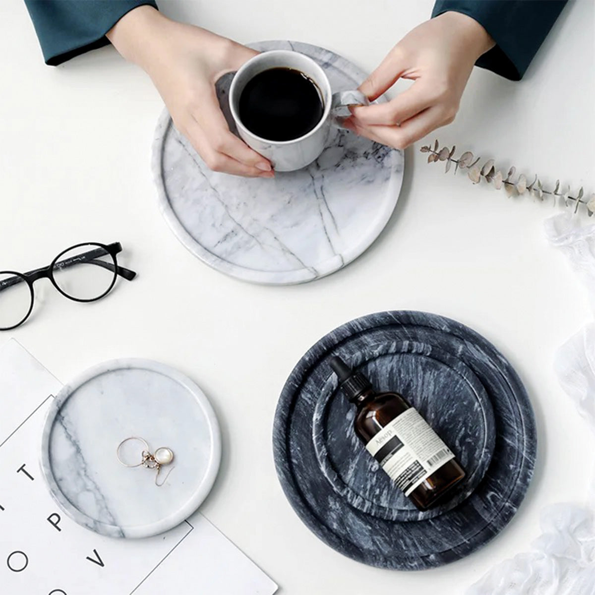 Fjodin | Plateau rond élégant – design raffiné