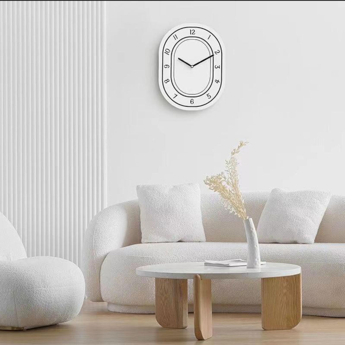 Soluce | Horloge murale élégante – design moderne – silencieuse