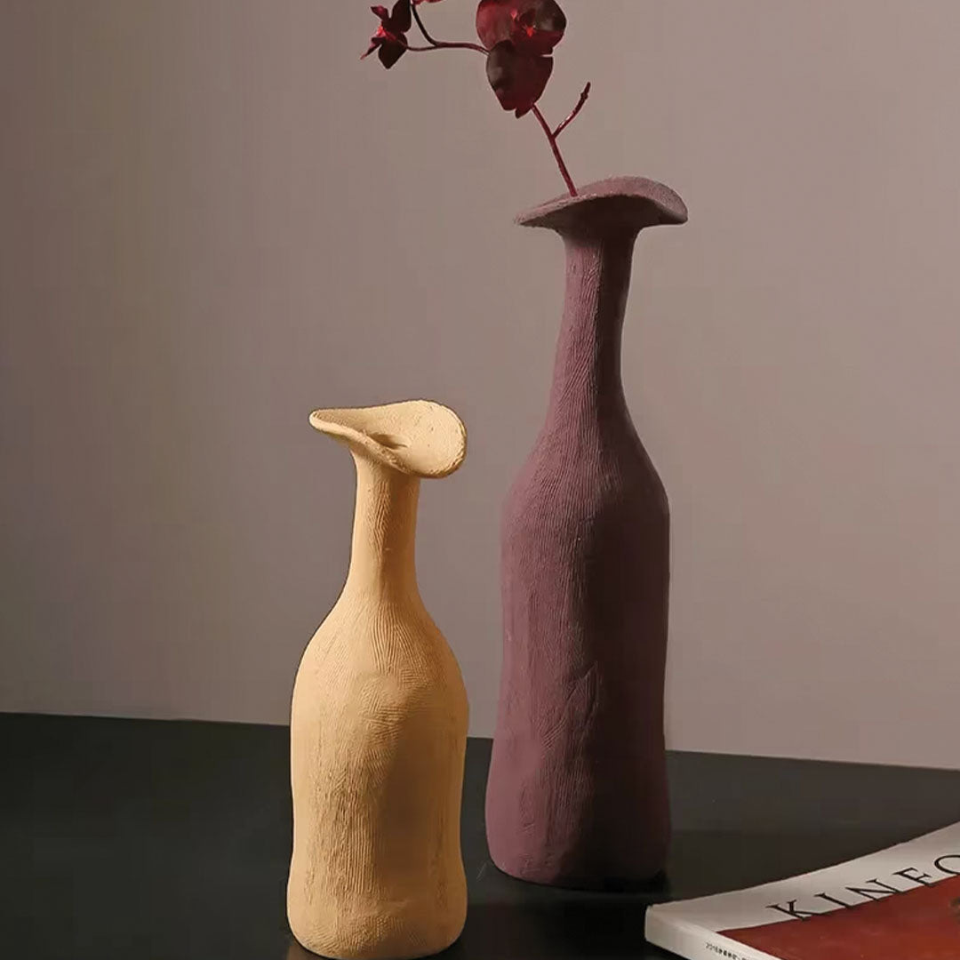 Clair Lind | Vase en céramique – design élégant – touche artistique