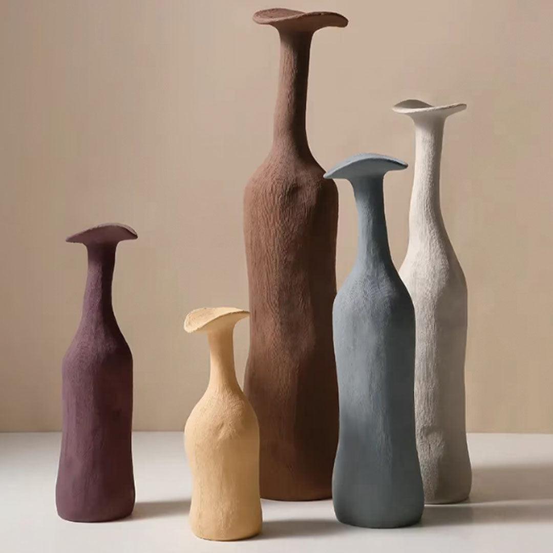 Clair Lind | Vase en céramique – design élégant – touche artistique