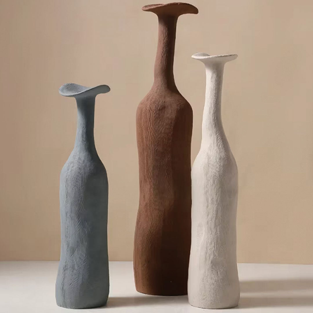 Clair Lind | Vase en céramique – design élégant – touche artistique