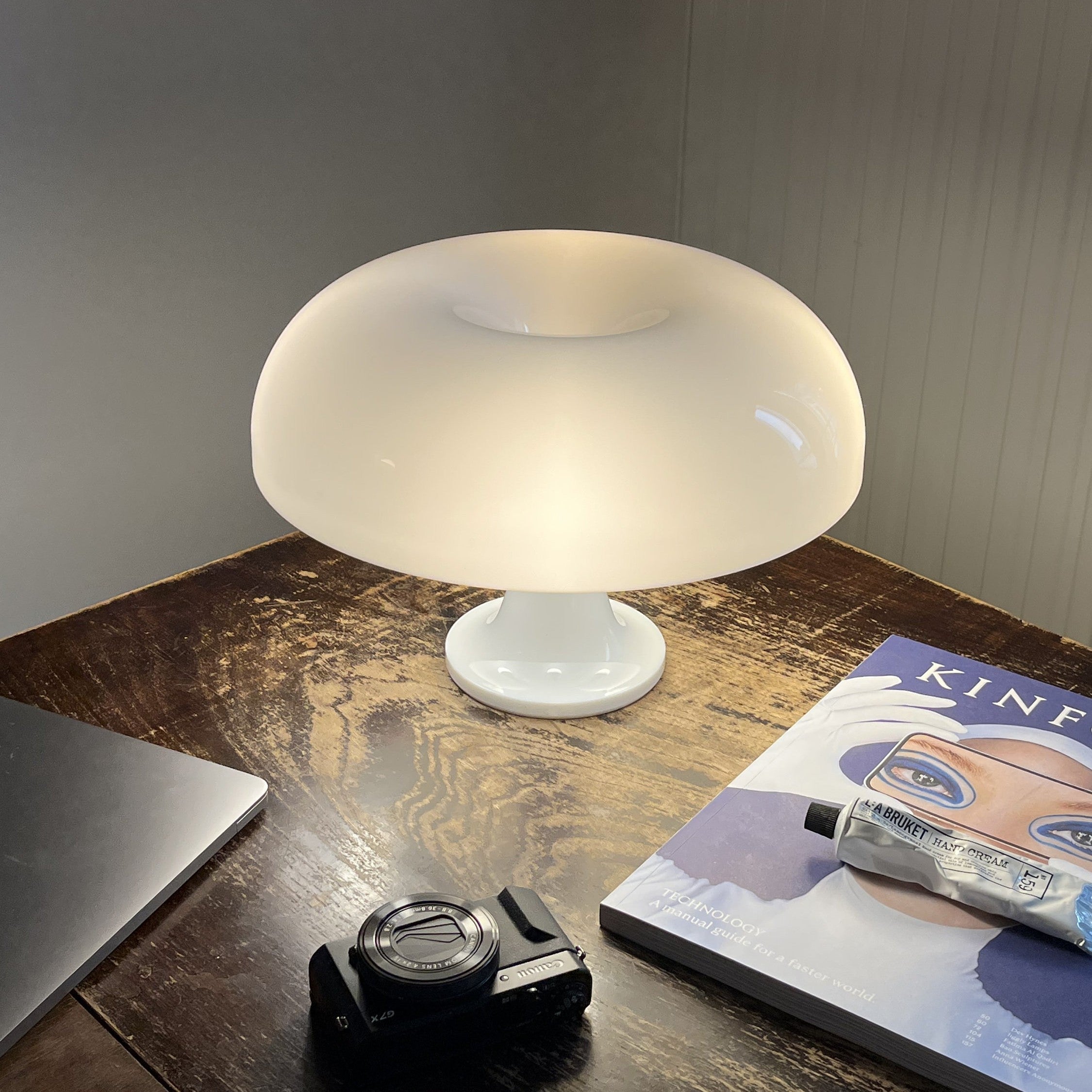 Blåume | Lampe de table LED – design champignon – dimmable
