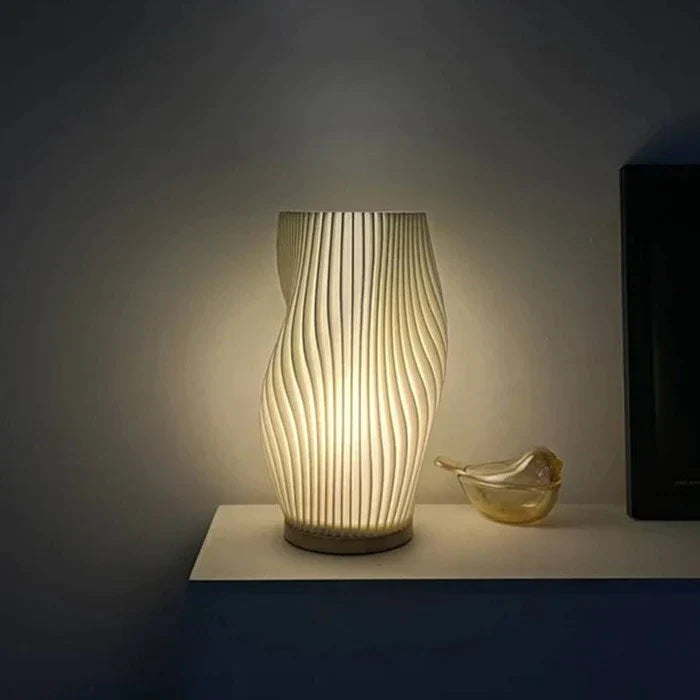 Soleil Vind | Lampe à vagues – design scandinave – ambiance apaisante