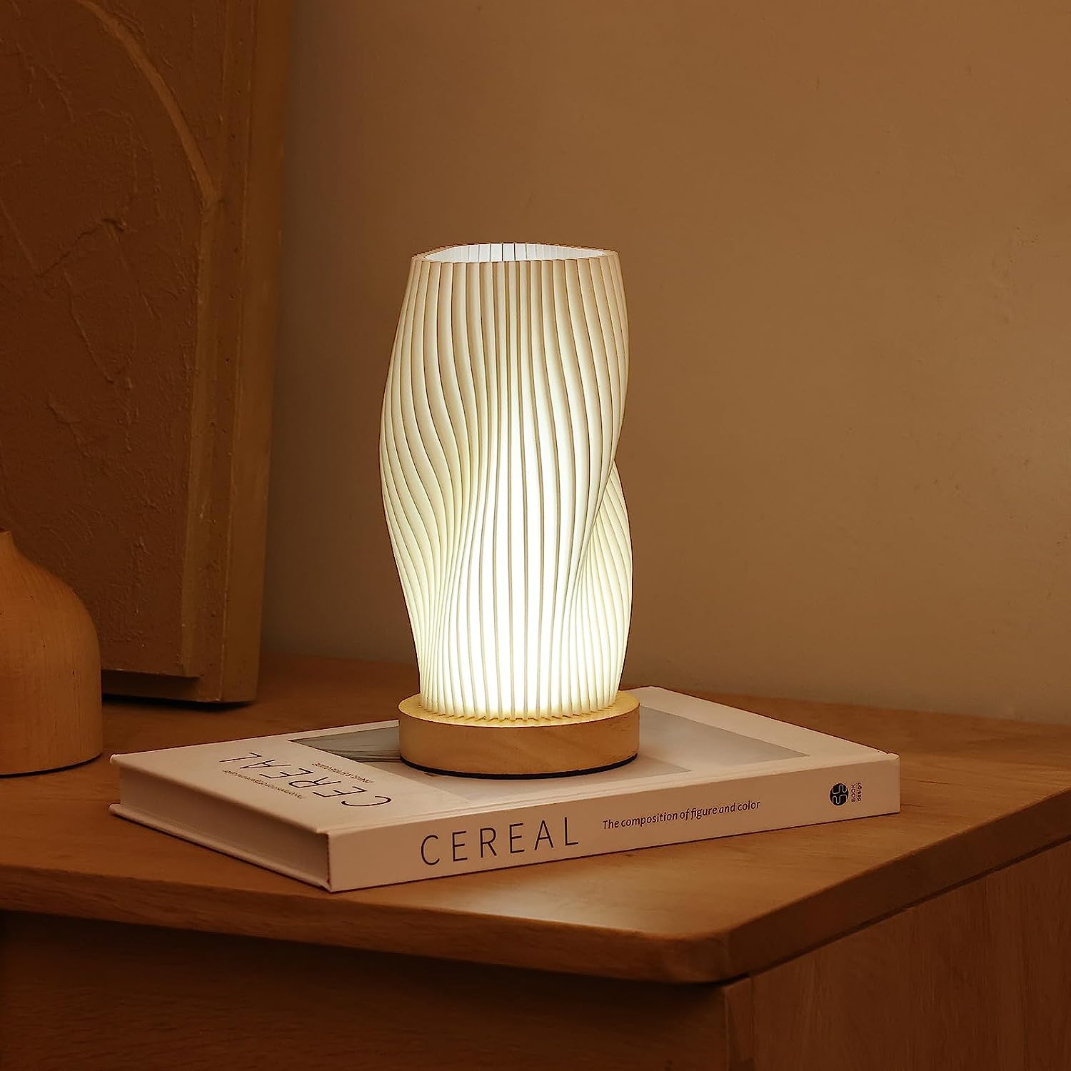 Soleil Vind | Lampe à vagues – design scandinave – ambiance apaisante