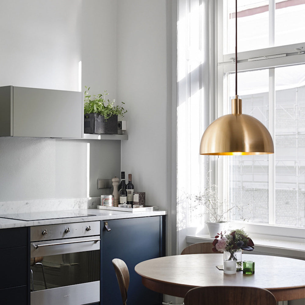 Clair Storm| Suspension moderne en laiton - câble ajustable - E26/E27 - 40W max