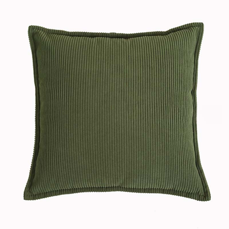 Coussin en velours côtelé Muave