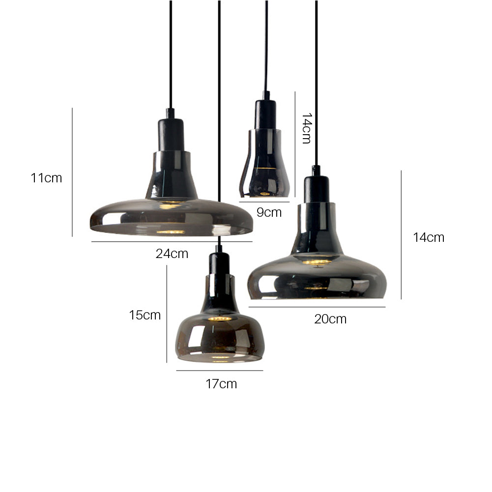 Lys Ro | Suspension en verre – design moderne – écoénergétique