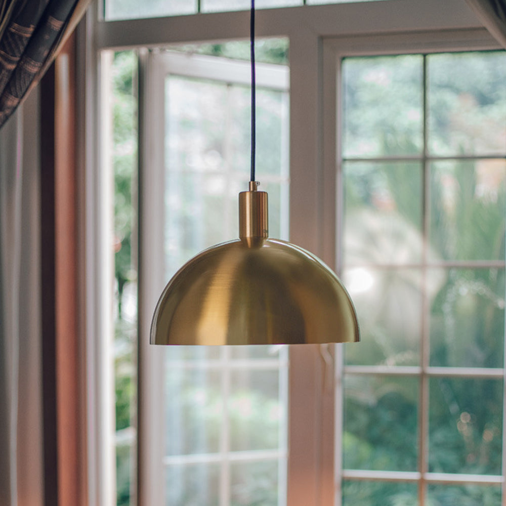 Clair Storm| Suspension moderne en laiton - câble ajustable - E26/E27 - 40W max