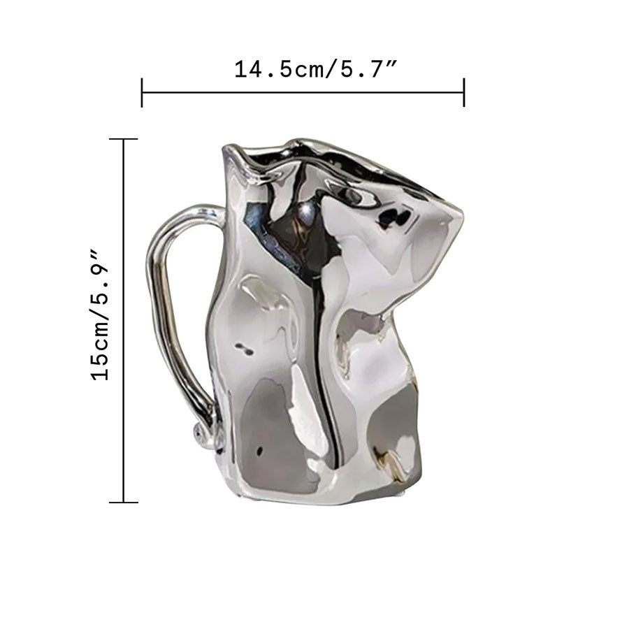 Lys Sol | Vase en tasse pliée – design élégant – multifonctionnel