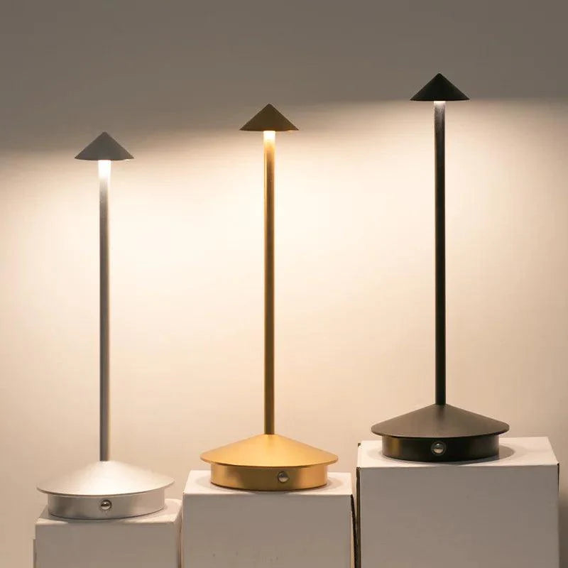 Clair Skon | Lampe de table sans fil – design épuré – rechargeable