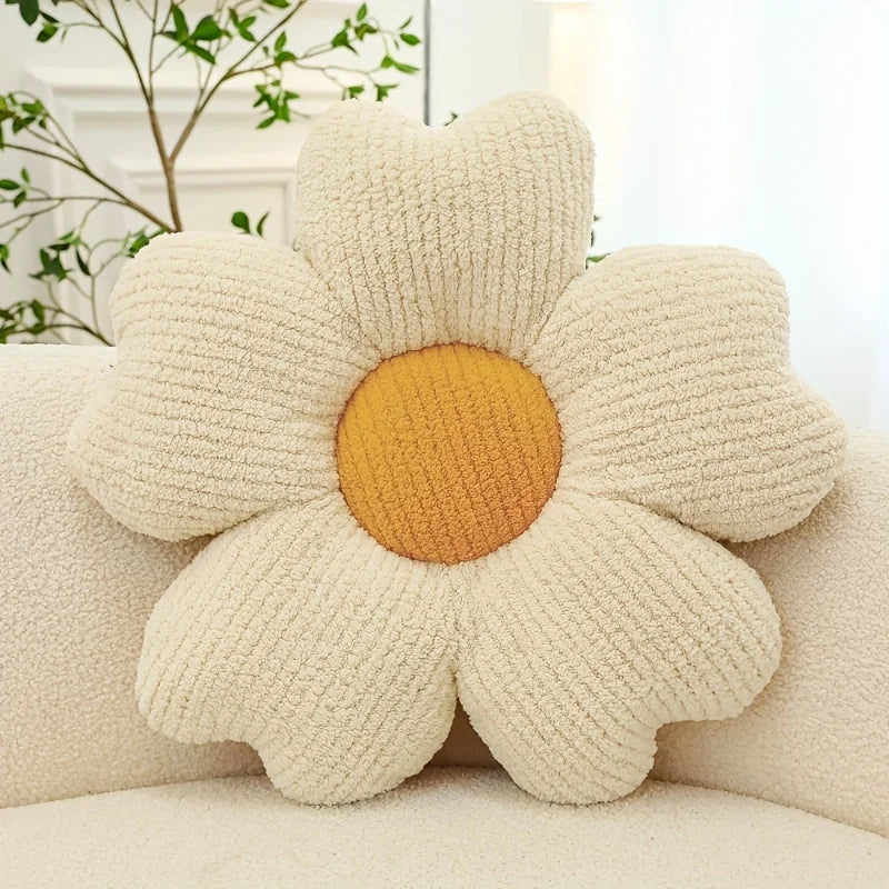 Coussin de salon en velours côtelé