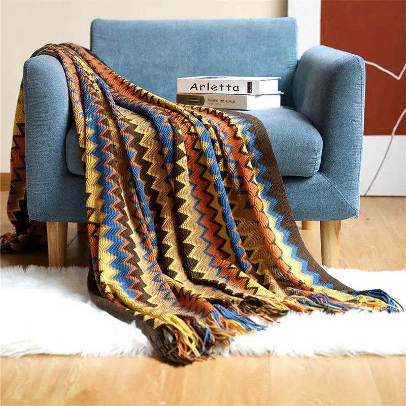 Couverture à Motif Boho