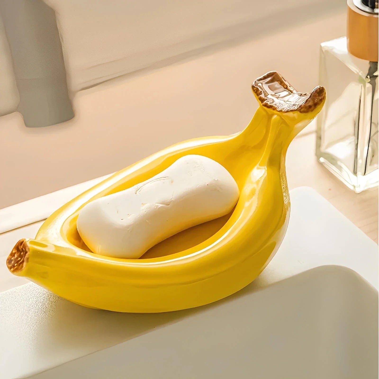 Luno Porte-savon Banane