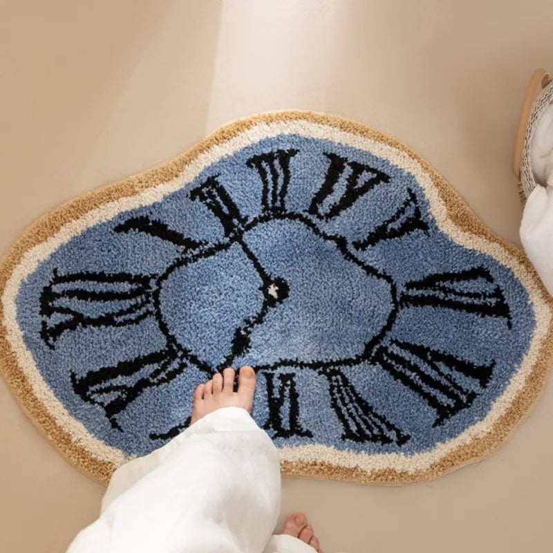 Tapis de Bain Horloge Infini