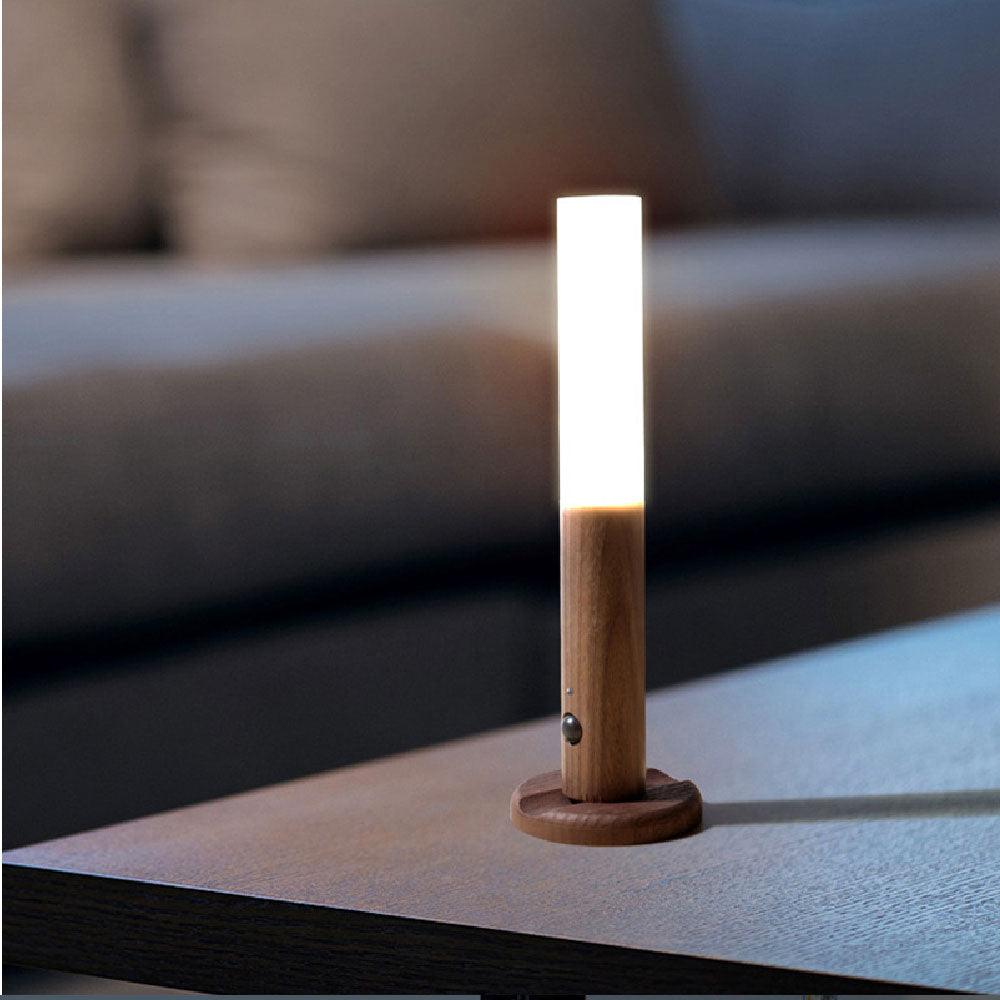 Berleu | Lampe LED moderne – Bois élégant – Rechargeable USB
