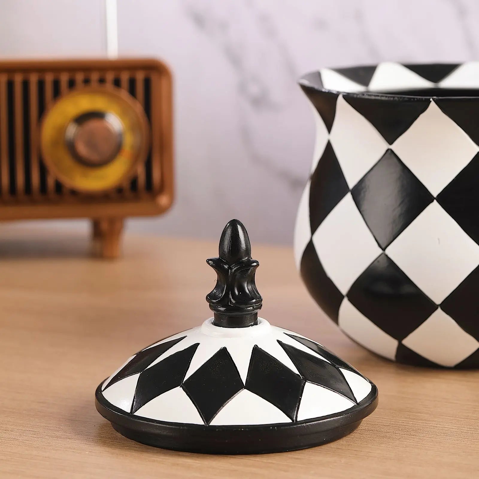 Jarre de rangement Harlequin