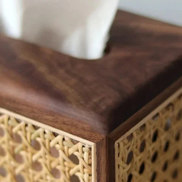 Boîte à mouchoirs Alfred en treillis