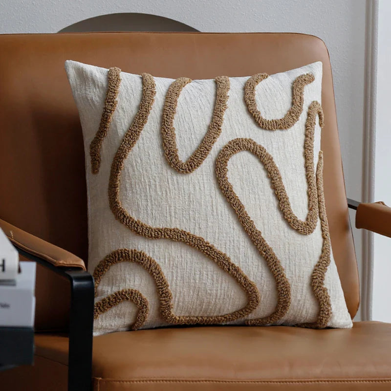 Coussin en Chenille