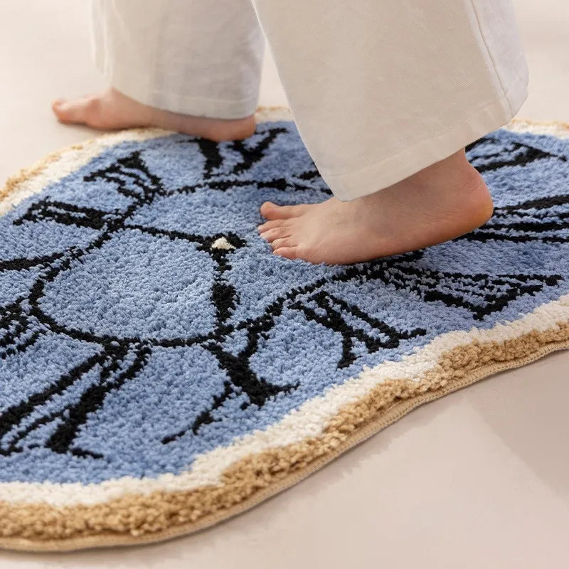 Tapis de Bain Horloge Infini