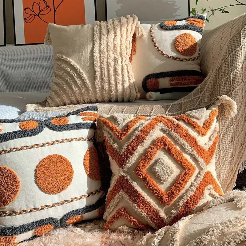 Coussins d'Accent en Boucle de Saule