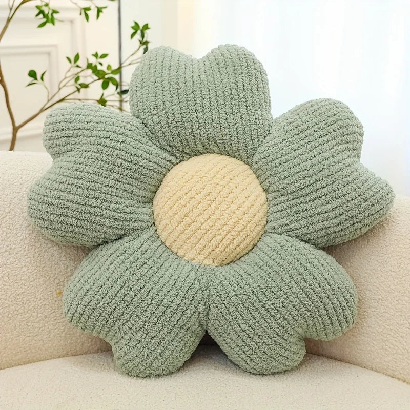 Coussin de salon en velours côtelé
