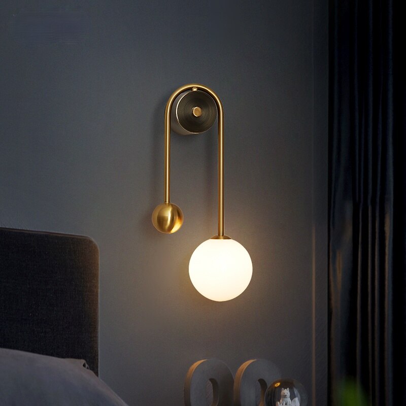 Lumige| Appliques murales LED – or élégant – design scandinave