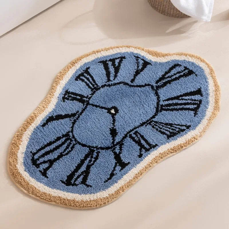 Tapis de Bain Horloge Infini