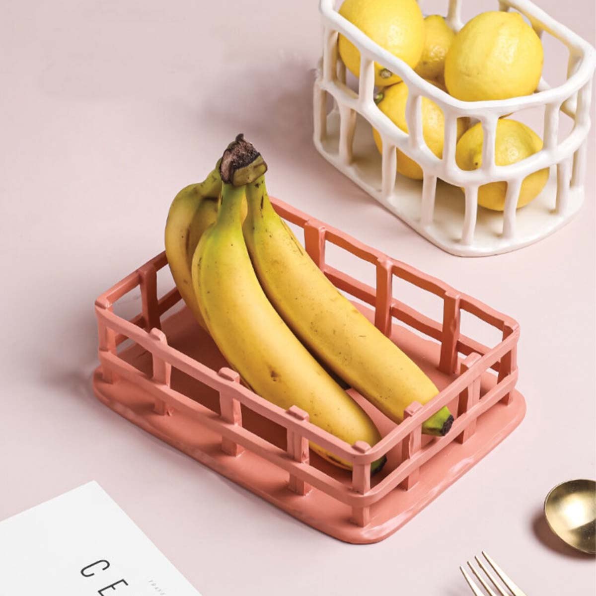 Maison Varme | Plateau à fruits en résine – design élégant – durable