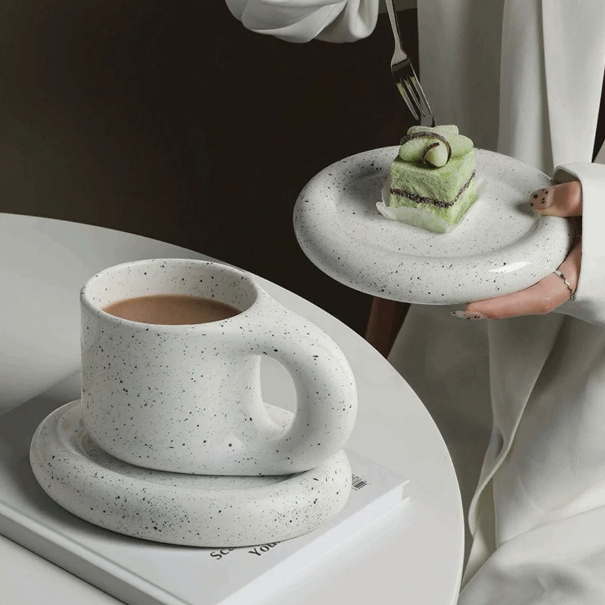 Éclat Varme | Tasse à Espresso – design chunky – céramique artisanale