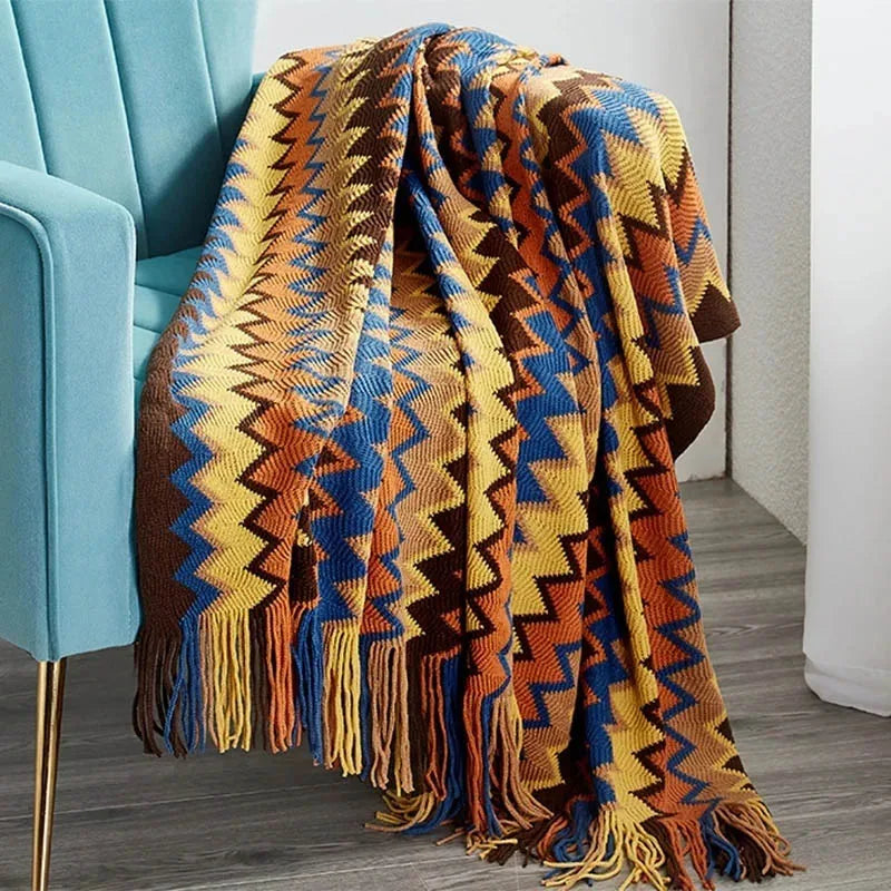 Couverture à Motif Boho
