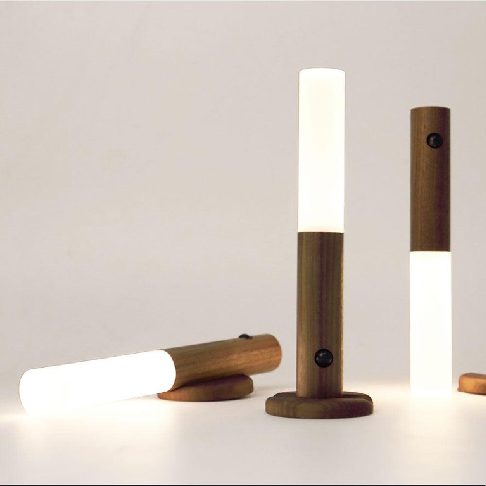 Berleu | Lampe LED moderne – Bois élégant – Rechargeable USB