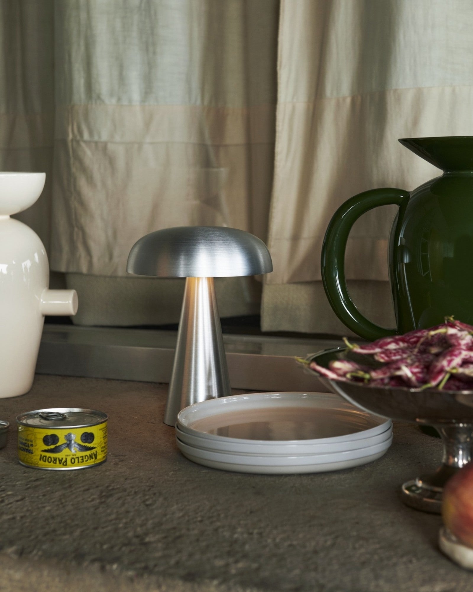 Linige | Lampe de table rechargeable – 1800 mAh – 3 niveaux de luminosité