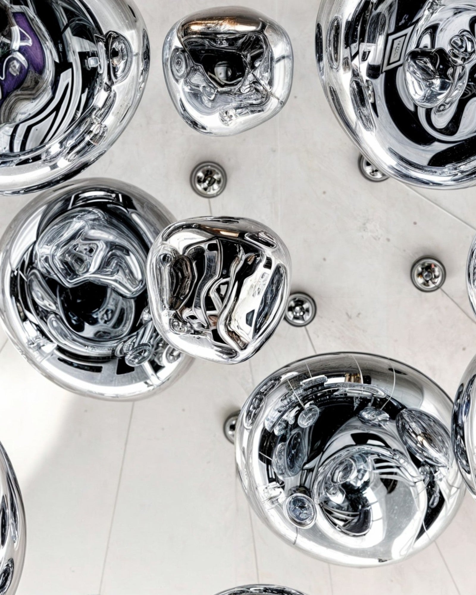 Lys Blå | Suspension LED – Design moderne en acrylique ambre