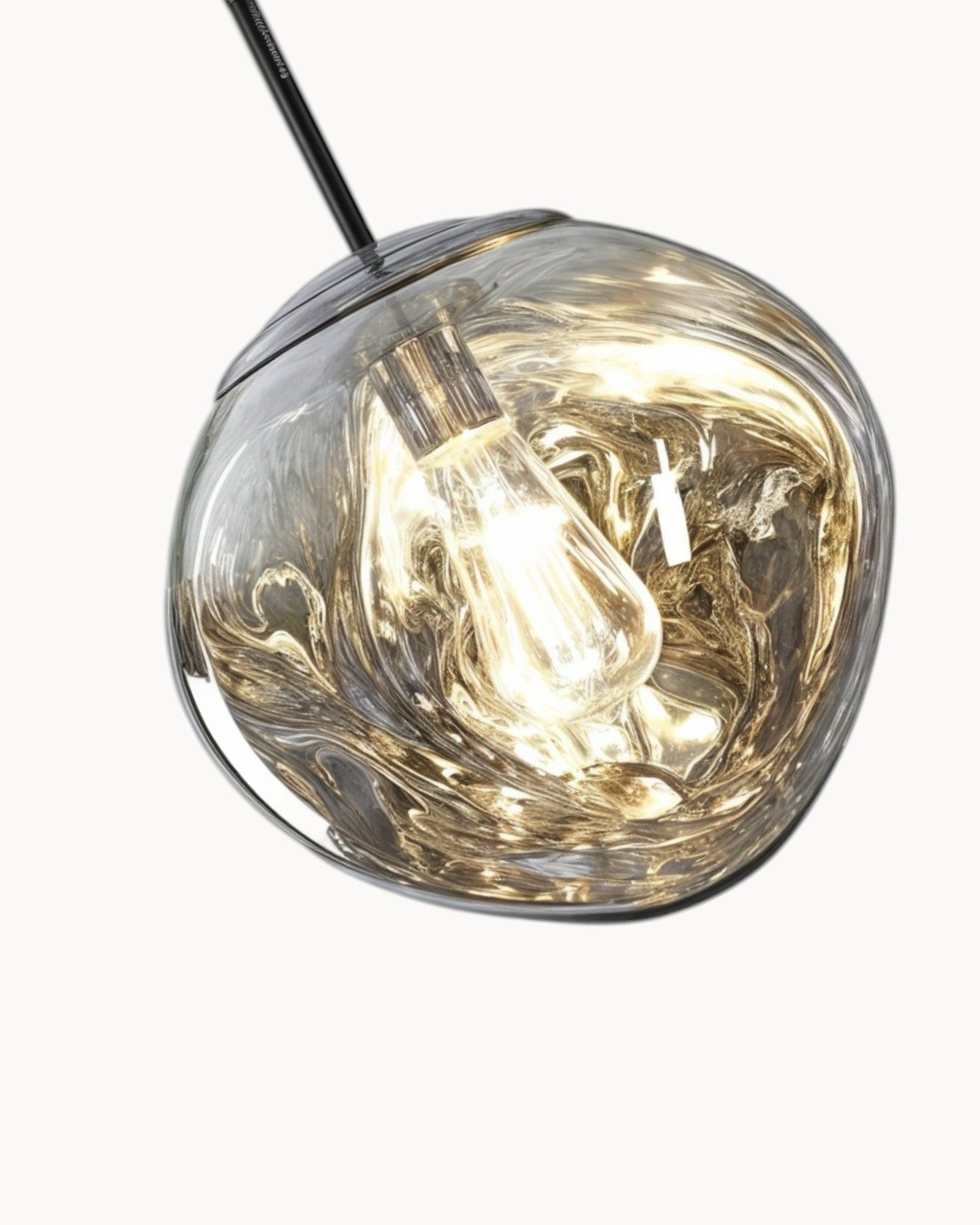 Lys Blå | Suspension LED – Design moderne en acrylique ambre