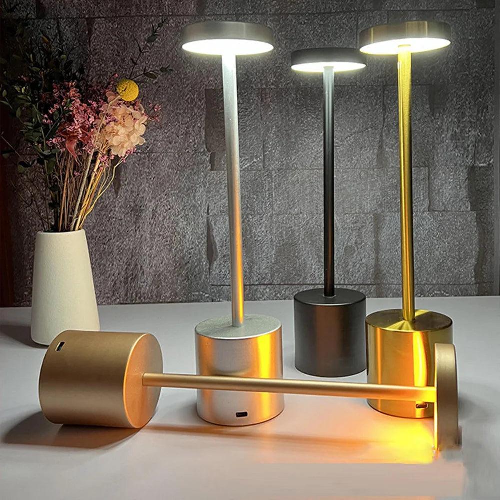 Lysblå | Lampe de table sans fil – rechargeable USB – design élégant