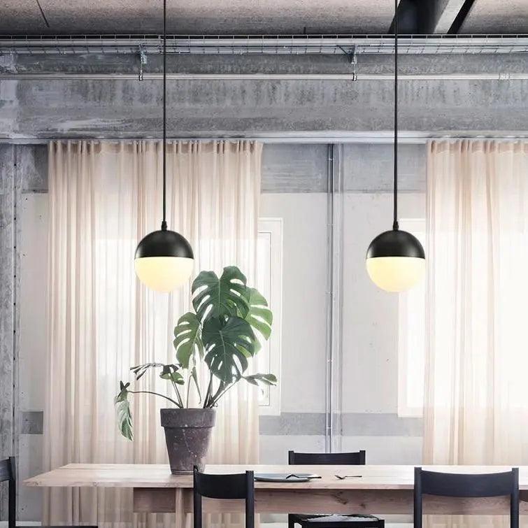 Nornge | Suspension Globe Moderne – Verre Satiné – Élégance intemporelle